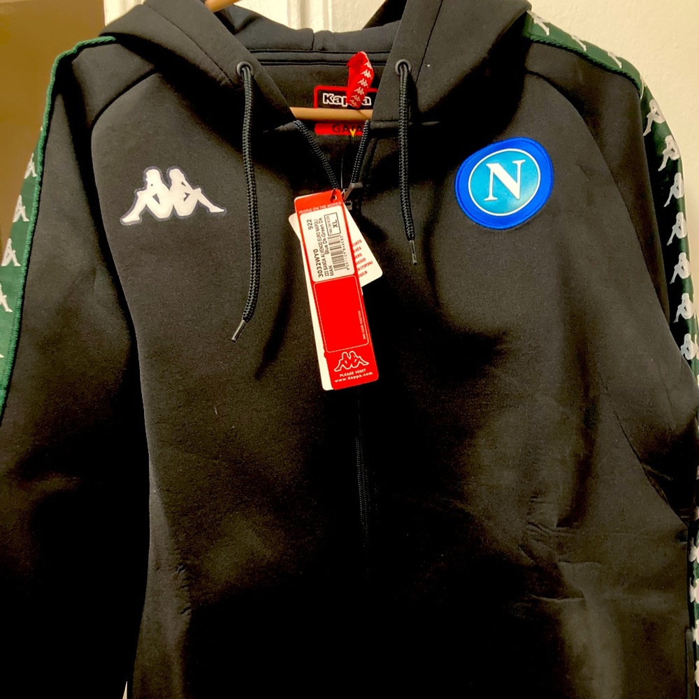 Kappa Napoli Soccer Team Hoodie